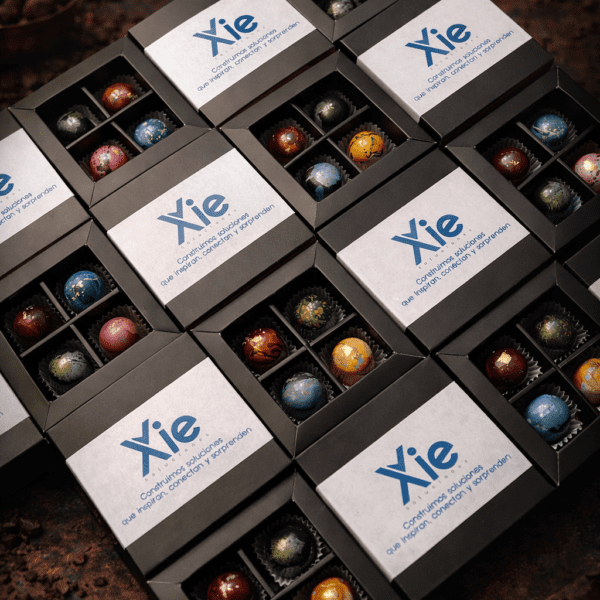 Bombones x4 banda adhesiva