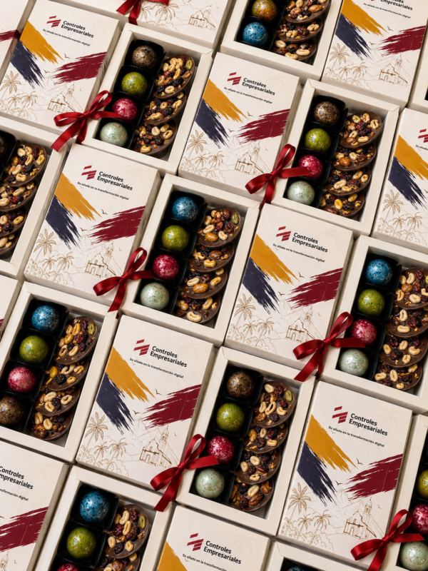 Selección Cacao · Bombones personalizados para empresas