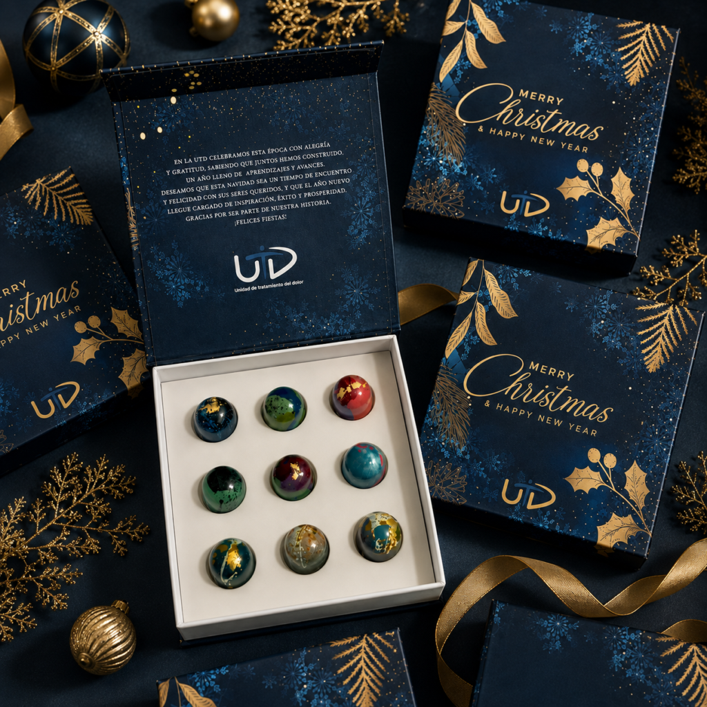 Distinción · Bombones personalizados para empresas