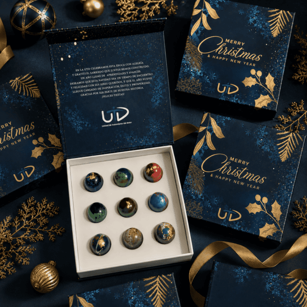 Distinción · Bombones personalizados para empresas