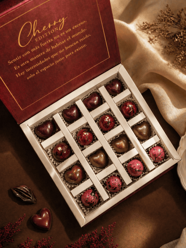 Bombones de chocolate Cherry Edition