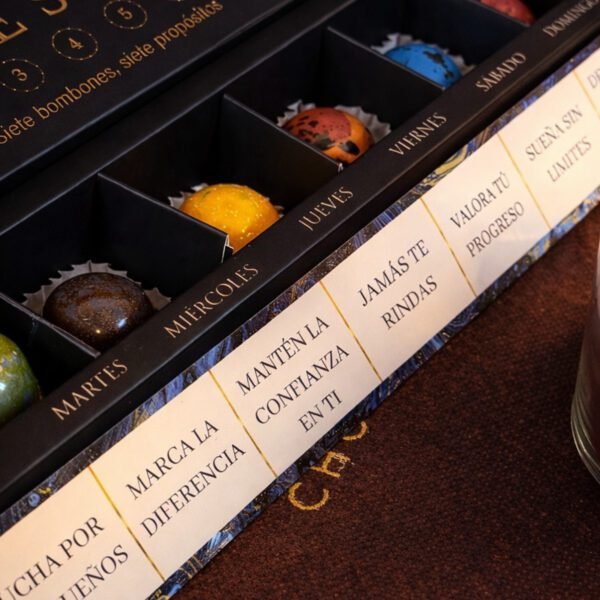 Bombones de chocolate Serie Siete