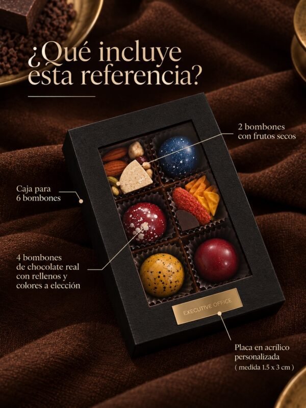 Executive - Bombones de chocolate personalizados para empresas