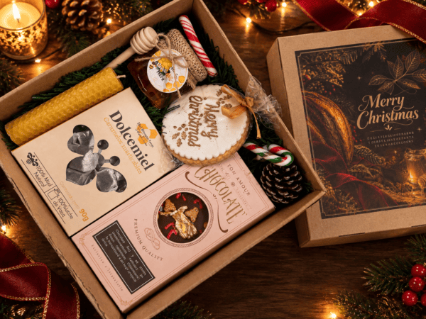 Honey Ritual de Navidad — Caja de Miel y Chocolate Gourmet