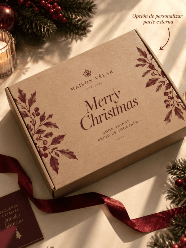 Noël Réserve — Caja Navideña de Vino y Chocolate