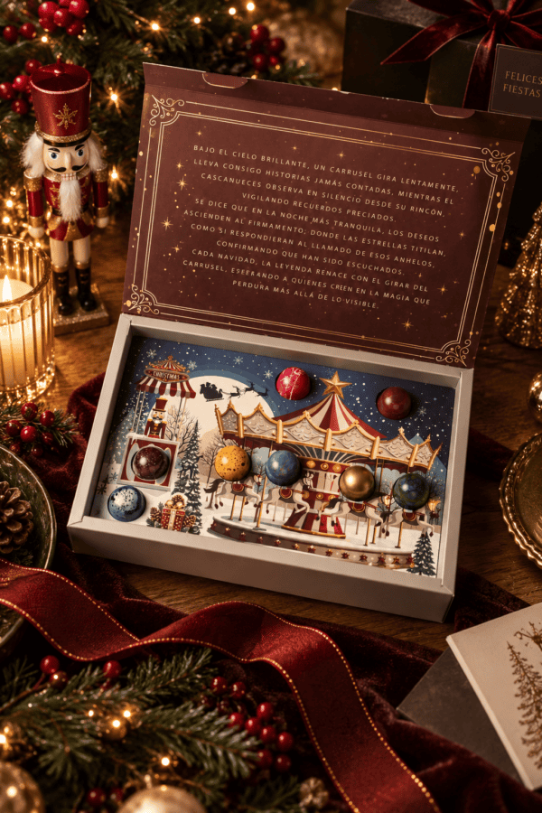 Christmas Carousel - bombones de chocolate