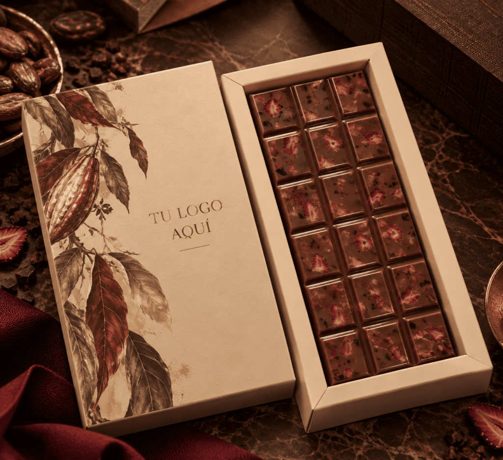 Barra de Chocolate Personalizada para Empresas