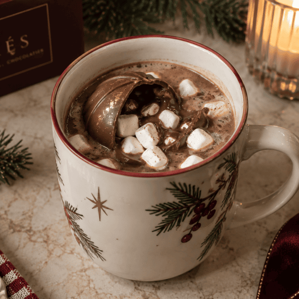  Dúo Invierno — Kit de Mug con Chocobombas Navideñas