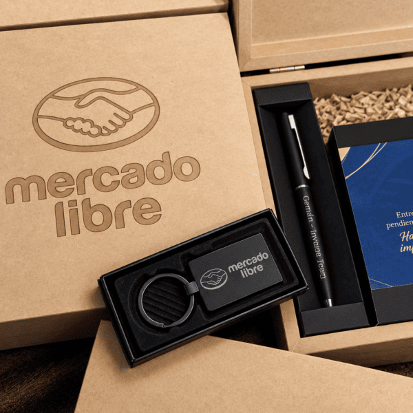 Regalos corporativos Mercado Libre(3) Distinción Ejecutiva · Bombones personalizados para empresas
